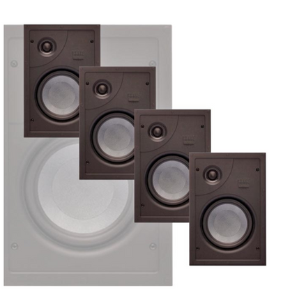 Phase Technology 6.5" 2-way Ceiling Speaker Master Pack (4 Units)